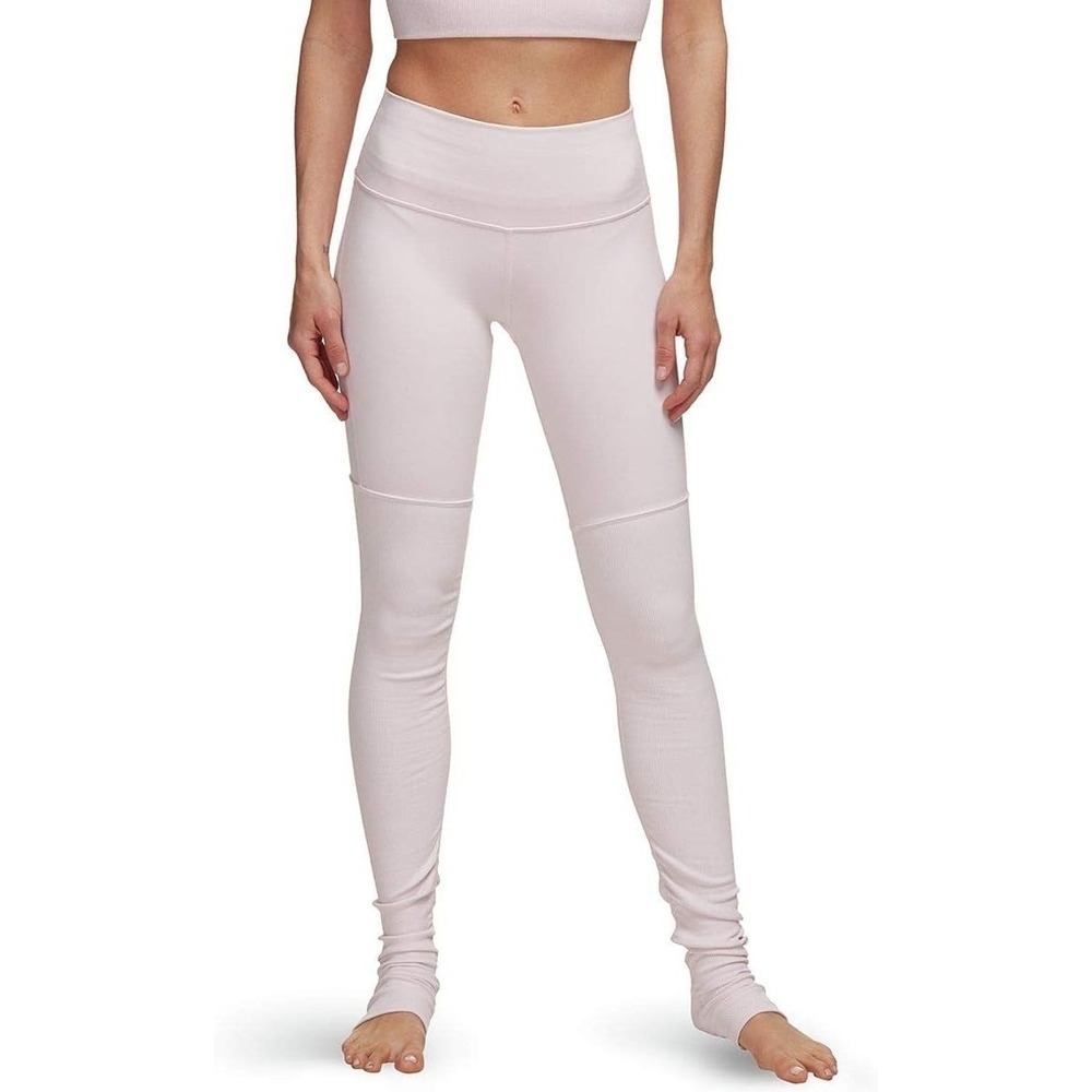 Alo Yoga Women's Light Pink Actiivewear High Waist Goddess Leggings Size S